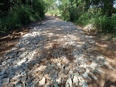 Prefeitura realiza manutenção de estradas na região do Lu