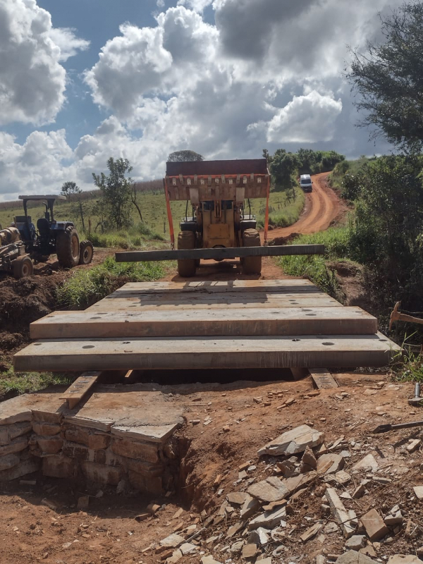 Nova ponte do Lumiagro está em construção