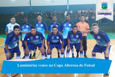 Luminárias vence na Copa Alterosa de Futsal
