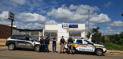 Polícia Militar e Polícia Civil agem em conjunto e reforçam segurança pública em Luminárias