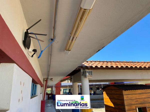 Prefeitura de Luminárias instala novas redes de Wi-Fi nas escolas